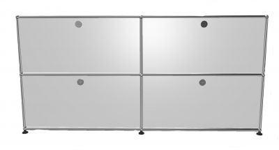 USM Haller Sideboard 4 Klappen Reinweiß - FAST DELIVERY